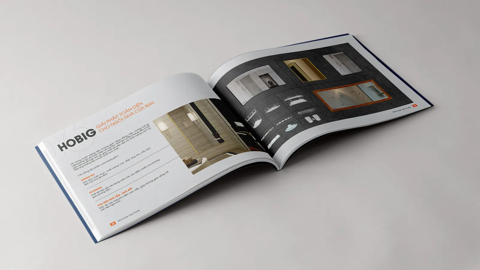 thiết kế profile Nhà Hoàn Hảo