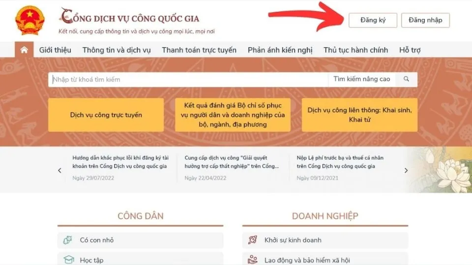 Cách tra số căn cước công dân online