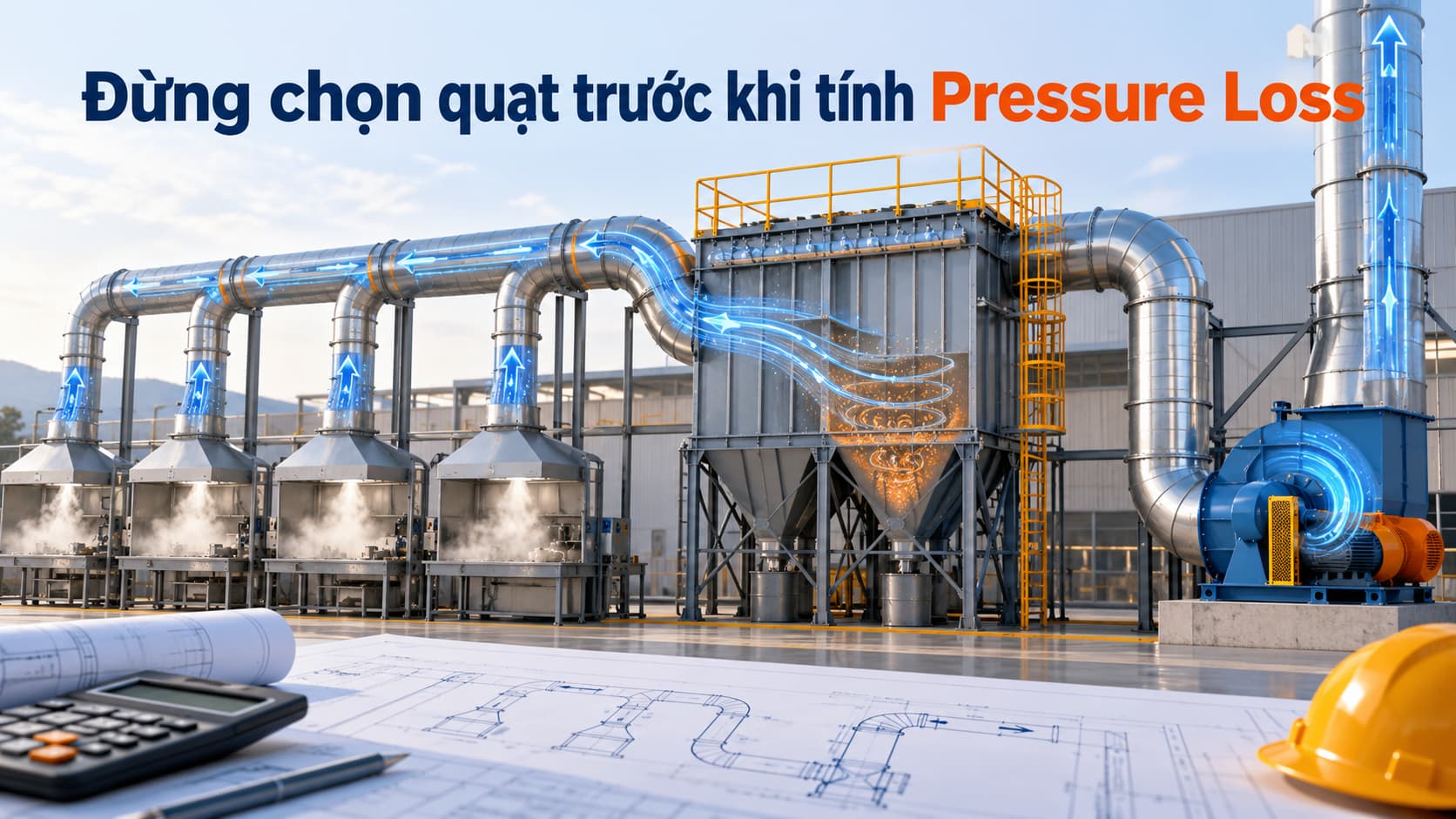 Minh họa chi phí đầu tư và chi phí vận hành của hệ thống lọc bụi công nghiệp